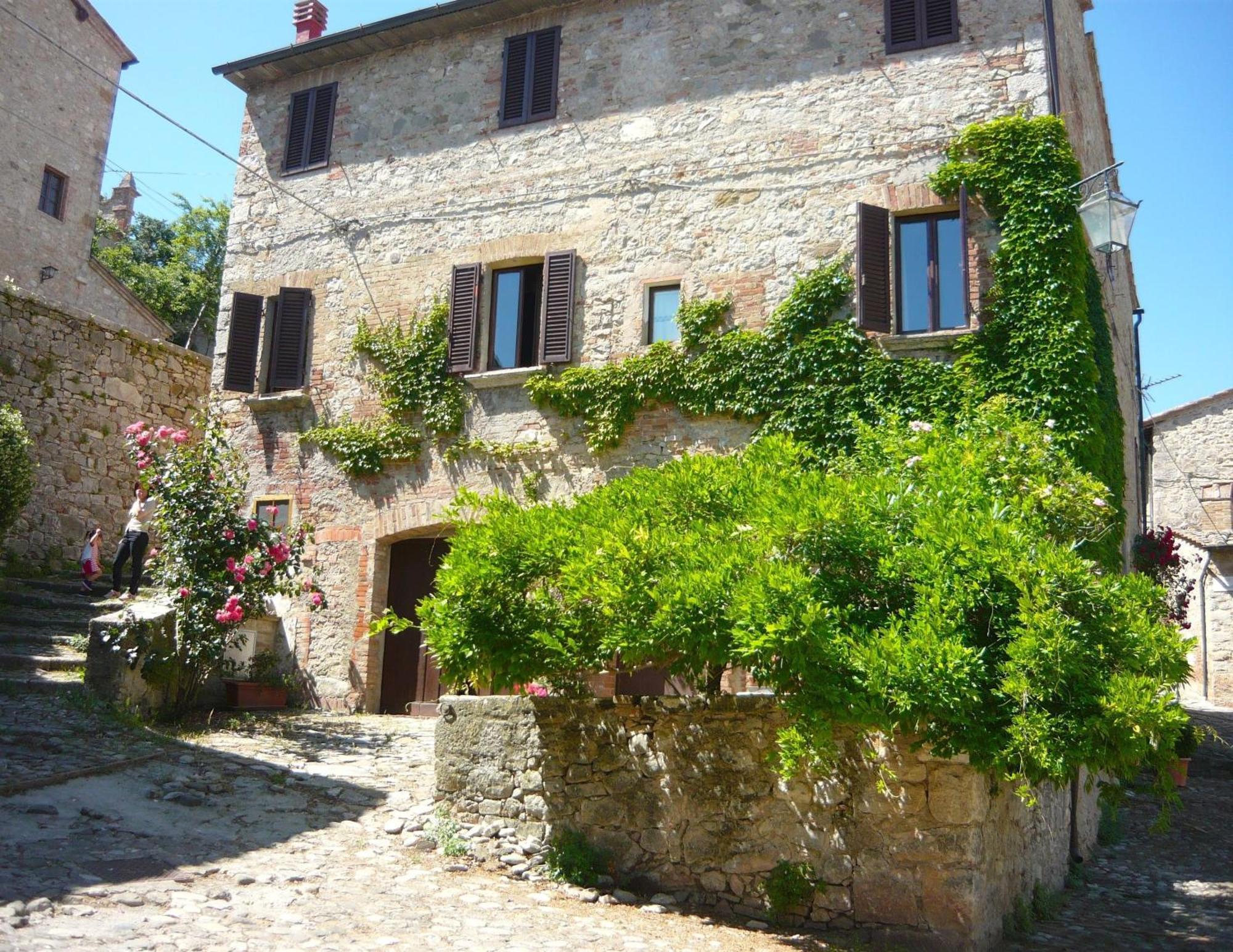 Casa Del Capitano Rocca D'Orcia Apartman Castiglione dʼOrcia Kültér fotó